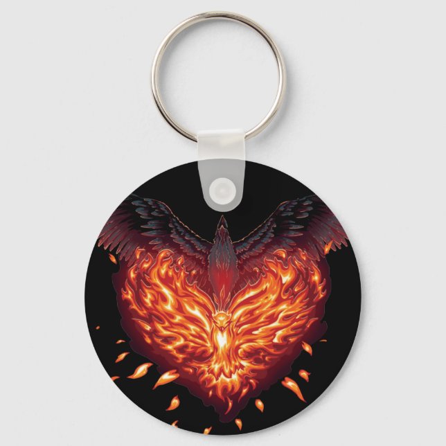 A Heart Reborn Keychain (Front)