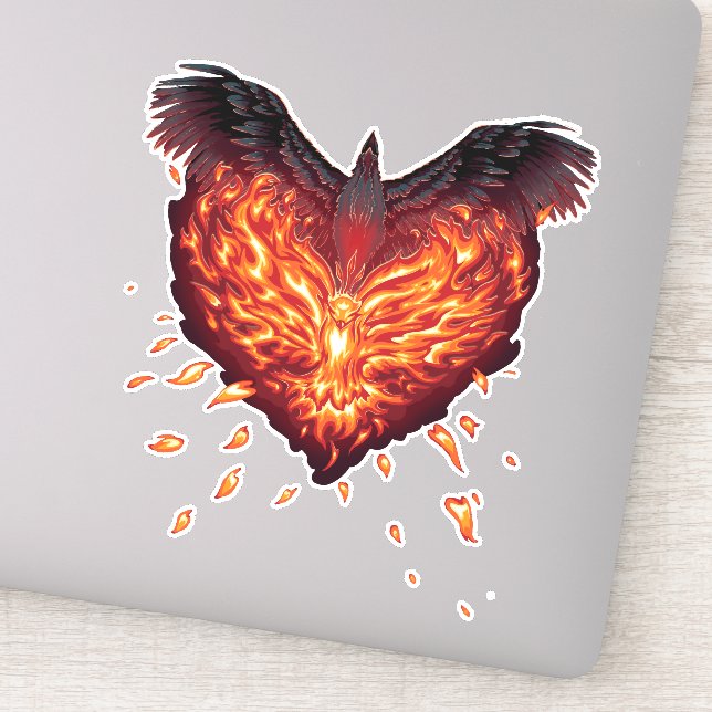 A Heart Reborn Sticker (Detail)