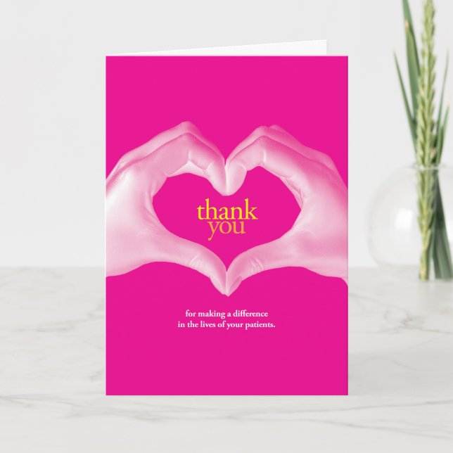 A Heartfelt Thank You Card (Front)