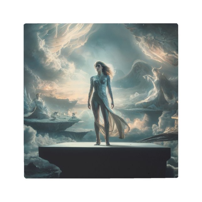 A Heavenly Scene Metal Print (Front)