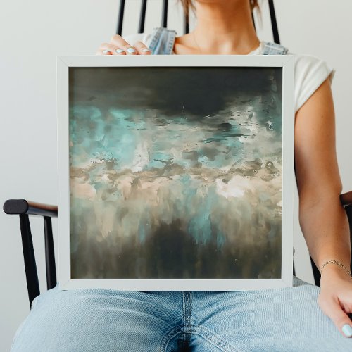 A Heavenly Unworldly And Spiritual Abstract  Canvas Print