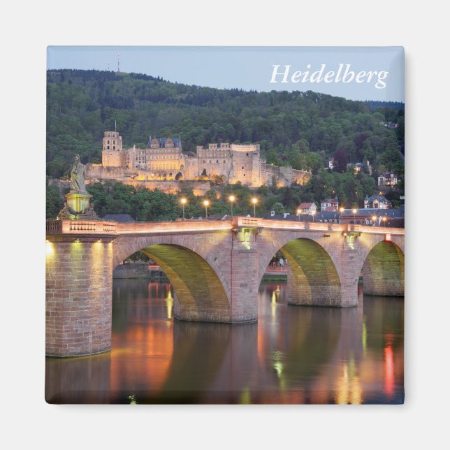 A Heidelberg evening Magnet (Front)