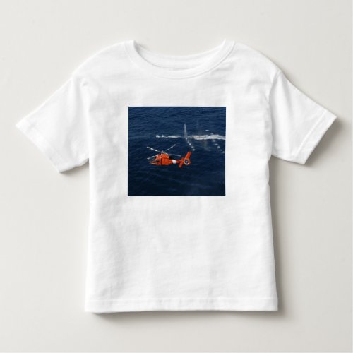 A helicopter crew trains toddler t_shirt
