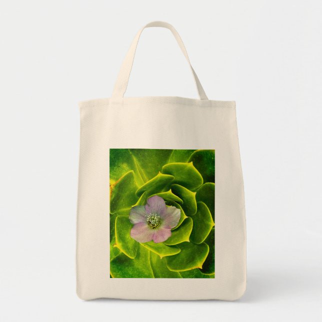 A Hellebore,  a Lenten Rose Tote Bag (Front)