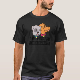 A Helping Paw Cute Dogs Animals Pet Sitter Pet Sit T-Shirt