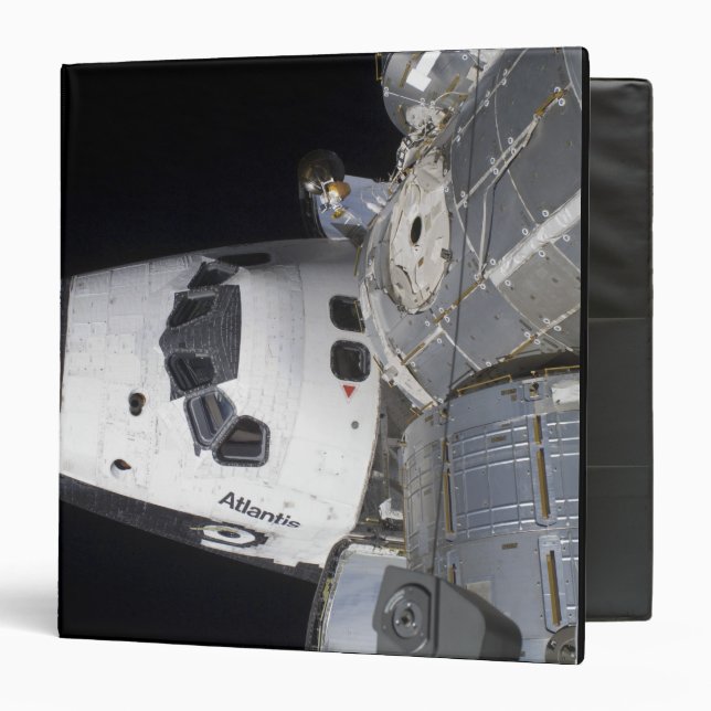 A high-angle view of the crew cabin 3 ring binder (Front/Inside)