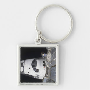 A high-angle view of the crew cabin keychain