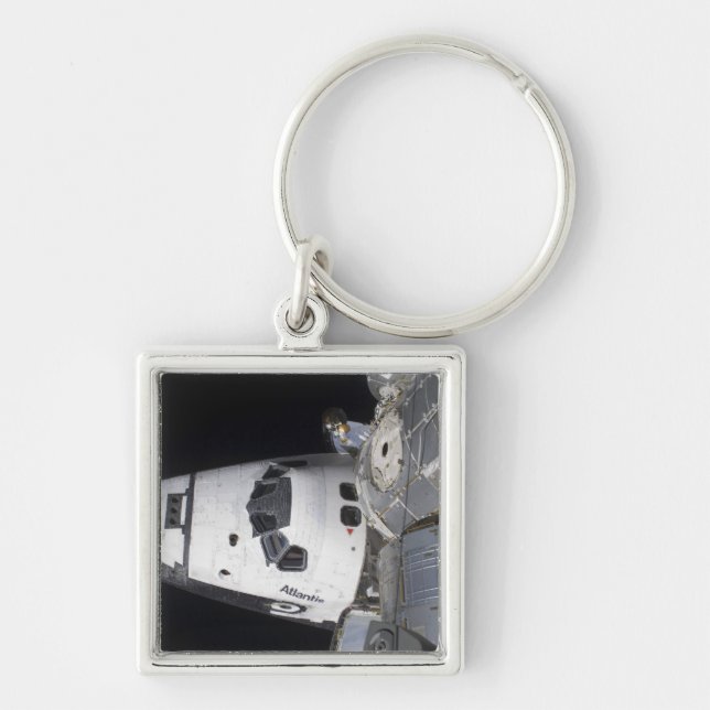 A high-angle view of the crew cabin keychain (Front)