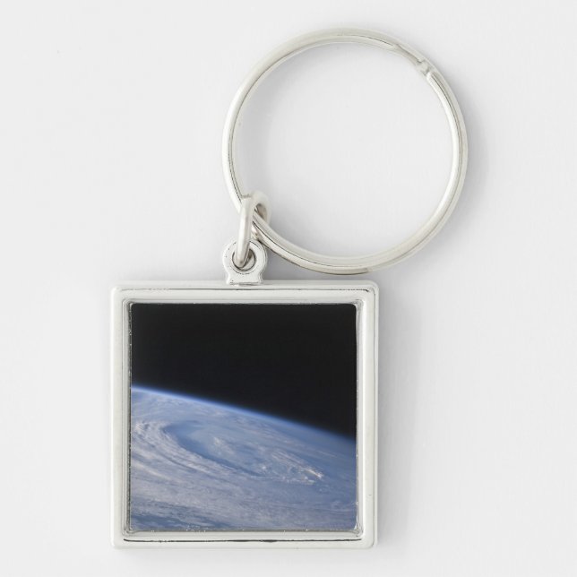 A high-oblique view keychain (Front)