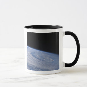 A high-oblique view mug