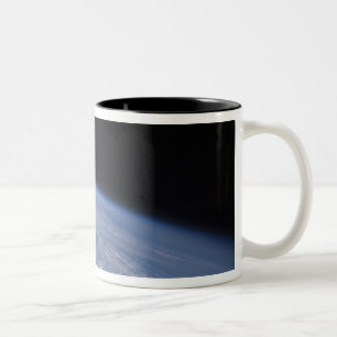 A high-oblique view Two-Tone coffee mug