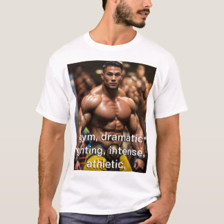 a high quality professional photo of a muscular bo T-Shirt