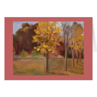 A hint of autumn card