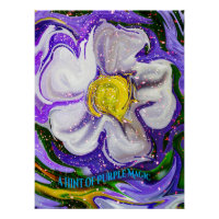 A hint of purple Magic - Flower power