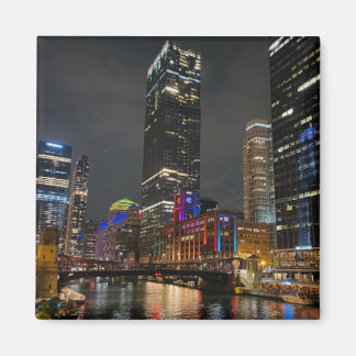 A Hint of Z "Night in the city" magnet