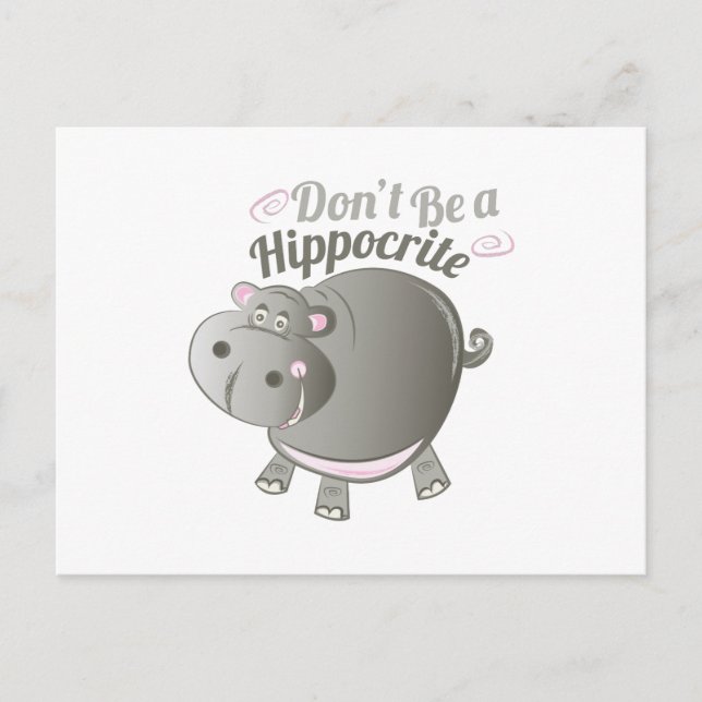 A Hippocrite Postcard (Front)