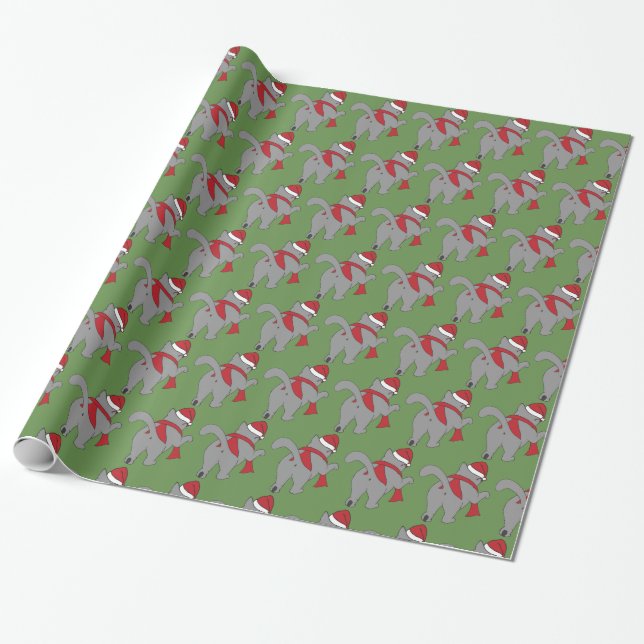 A-hole lot of Cats: Festive - Wrapping Paper (Unrolled)