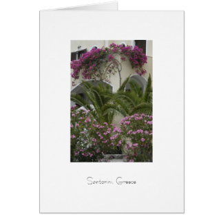 A home in Santorini Cards