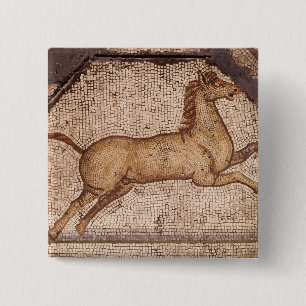 A Horse, detail from Orpheus Charming the Animals Button