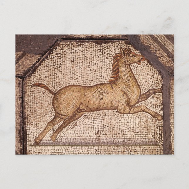 A Horse, detail from Orpheus Charming the Animals Postcard (Front)