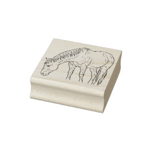 A Horse Rubber Stamp