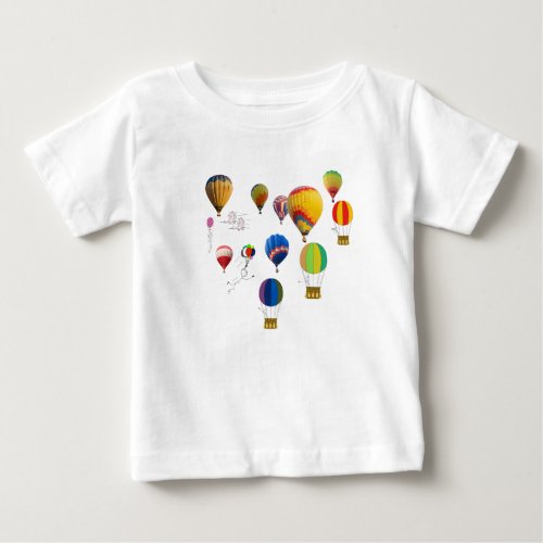 A Hot air balloon flight Baby T_Shirt