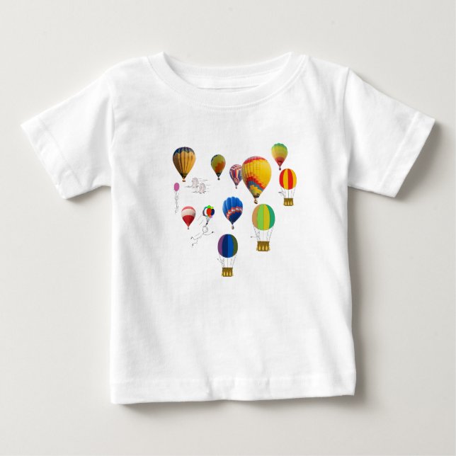 A Hot air balloon flight Baby T-Shirt (Front)