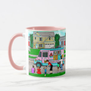 A Hot Summer Day A Whimsical Illustration Mug