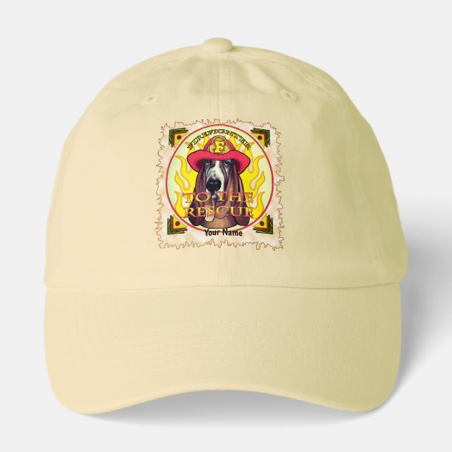 A Hound Dog  Firefighter hats (Front)