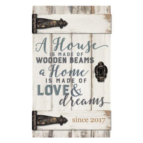 A House is Made of Barn Door Pallet Plaque