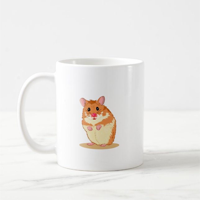 A House is Not a Home Without a Hamster Mug (Left)