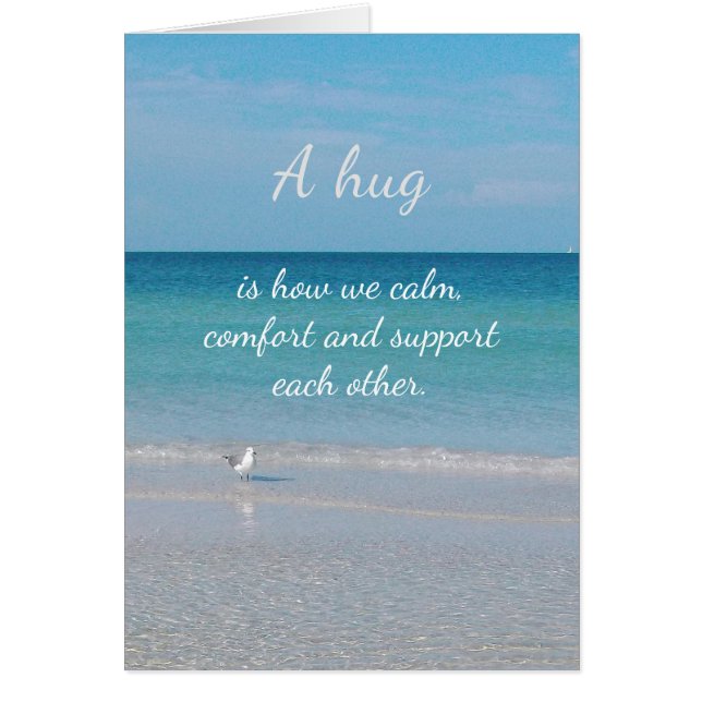 "A hug..................." (Front)