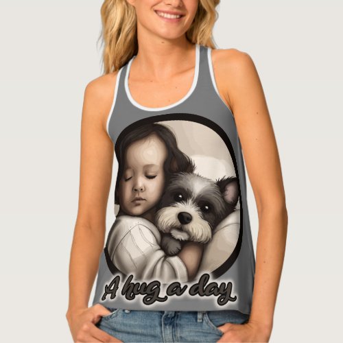 A Hug a Day Tank Top