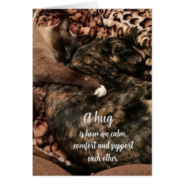 "A hug..................." Cards (Front)