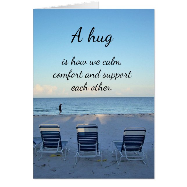"A hug..................." Cards (Front)