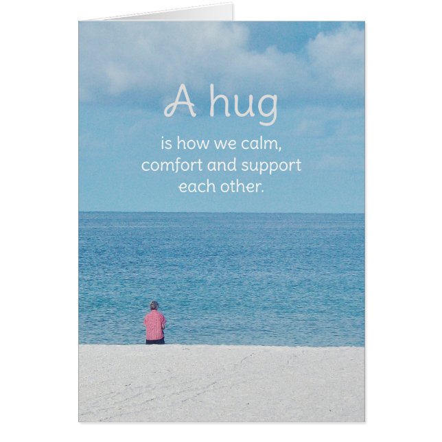 "A hug..................." Cards (Front)