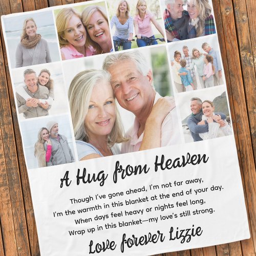 A Hug From Heaven Photo Memorial Keepsake 