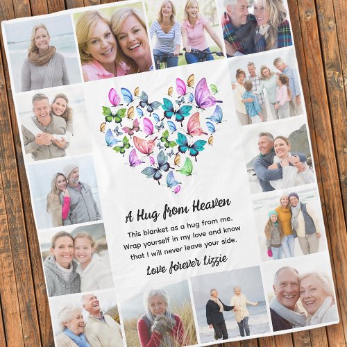 A Hug From Heaven Photo Memorial Keepsake 
