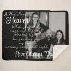 A Hug From Heaven  Sherpa Blanket