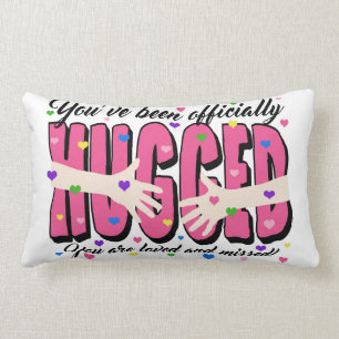 A hug in a pillow! lumbar pillow