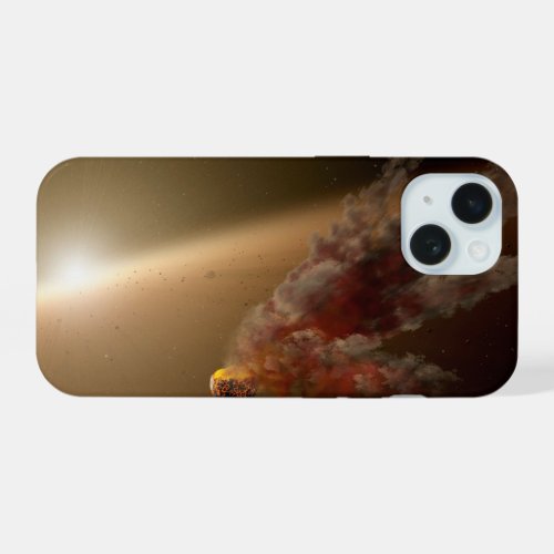 A Huge Eruption Around Star Ngc 2547_Id8 iPhone 15 Case