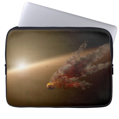 A Huge Eruption Around Star Ngc 2547_Id8 Laptop Sleeve