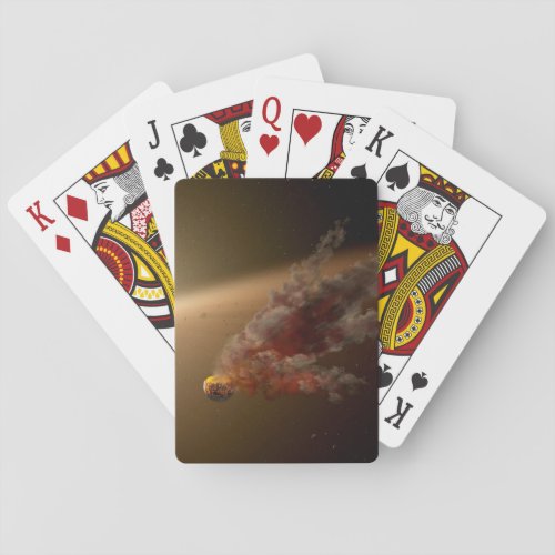 A Huge Eruption Around Star Ngc 2547_Id8 Poker Cards