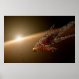 A Huge Eruption Around Star Ngc 2547-Id8. Poster