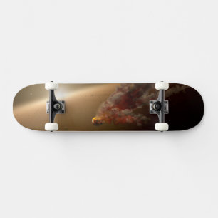 A Huge Eruption Around Star Ngc 2547-Id8. Skateboard