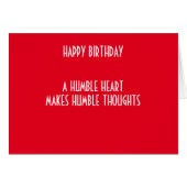 A HUMBLE HEART (Front Horizontal)