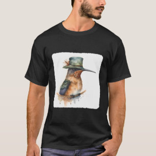 A Hummingbird Wearing A Hat Hummingbird Wearing Ti T-Shirt