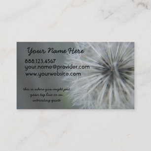 a hundred seeds business card