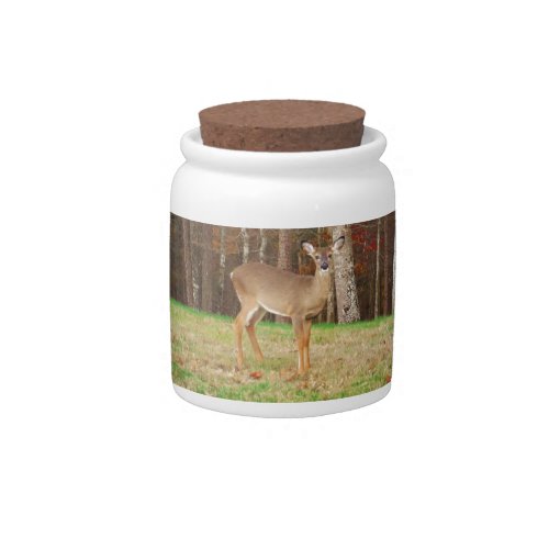 A Hunters Dream Deer Candy Jar