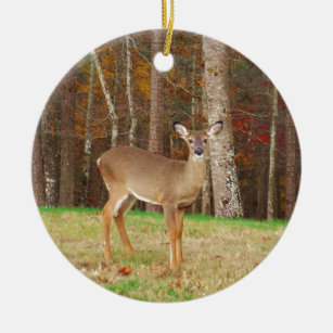 A Hunter's Dream Deer Ceramic Ornament